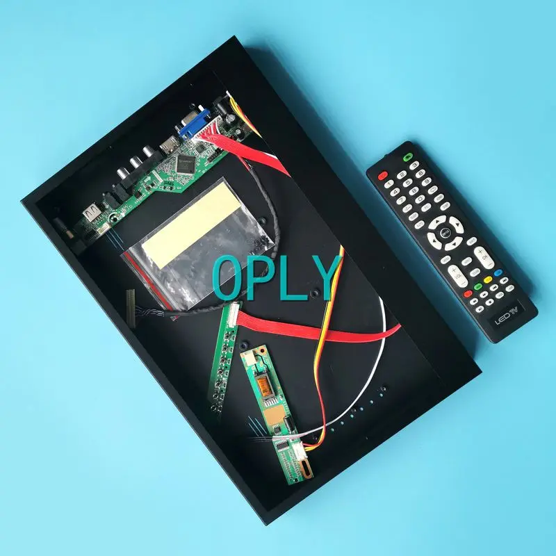 

Metal Case+TV Analog Driver Board Fit LTN154AT01 LTN154AT07 1280*800 VGA AV USB HDMI-Compatible 30 Pin LVDS DIY Kit 15.4" 1CCFL