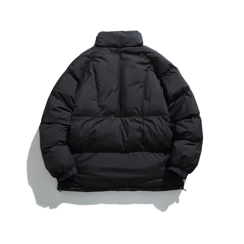 Rainbowtouches Harajuku Men's Parkas Warm Thicken Fashion Coat Large Size Winter Casual Down Jacket Male Streetwear Hip Hop Coat