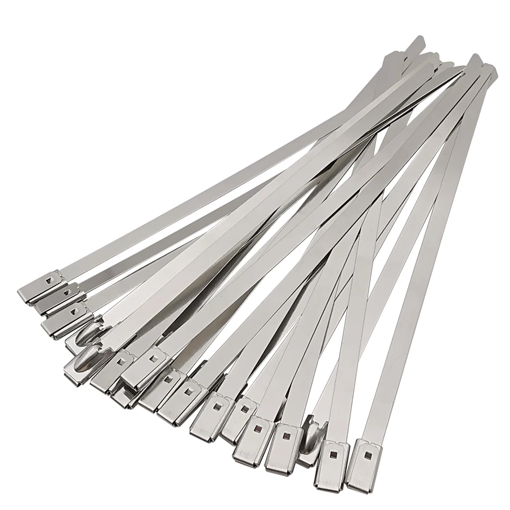 

Металлические кабельные стяжки из нержавеющей стали 10 шт.