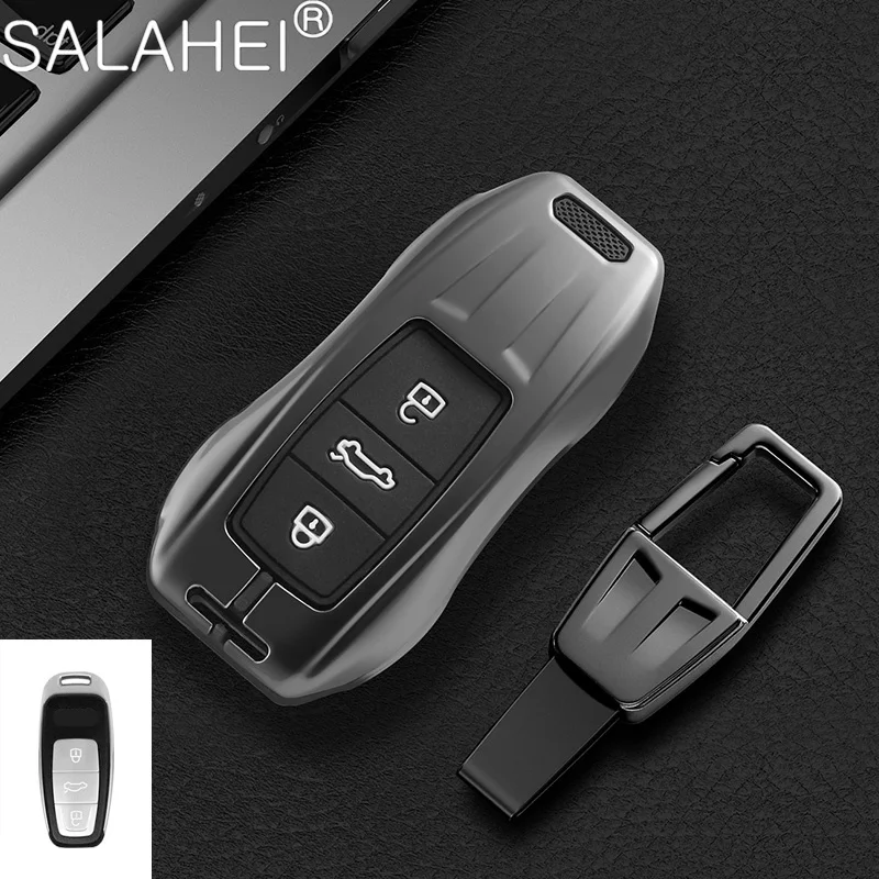 

Sports Car Shape Key Case Cover Fob Shell For Audi A1 A4 A5 A6 A7 A8 B6 B7 B8 B9 TT 8S SQ5 A4L A6L Q3 Q5 Q7 S5 S6 S7 Accessories