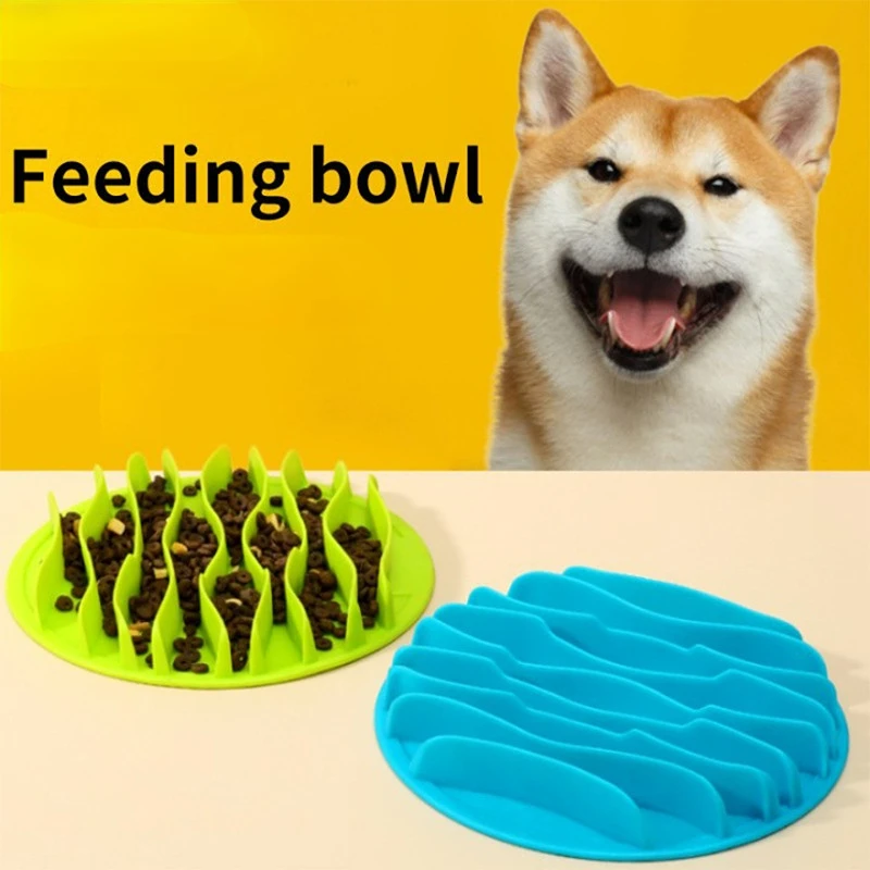 

Choke Eating Supplies Slow Bloat Puppy Bowl Stop Pet Feeder Feeding Dog Slip Design Jungle Food Healthy Maze Anti Bowl Cat Proof