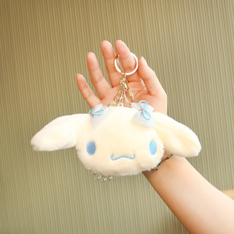 Подвеска плюшевая Sanrio японская кукла Kulomi Cinnamoroll My Melody брелок подвеска для пар