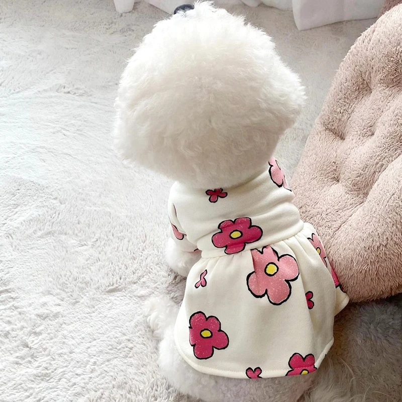 Новое платье для пары домашних животных Тедди жилет из бишона летняя одежда