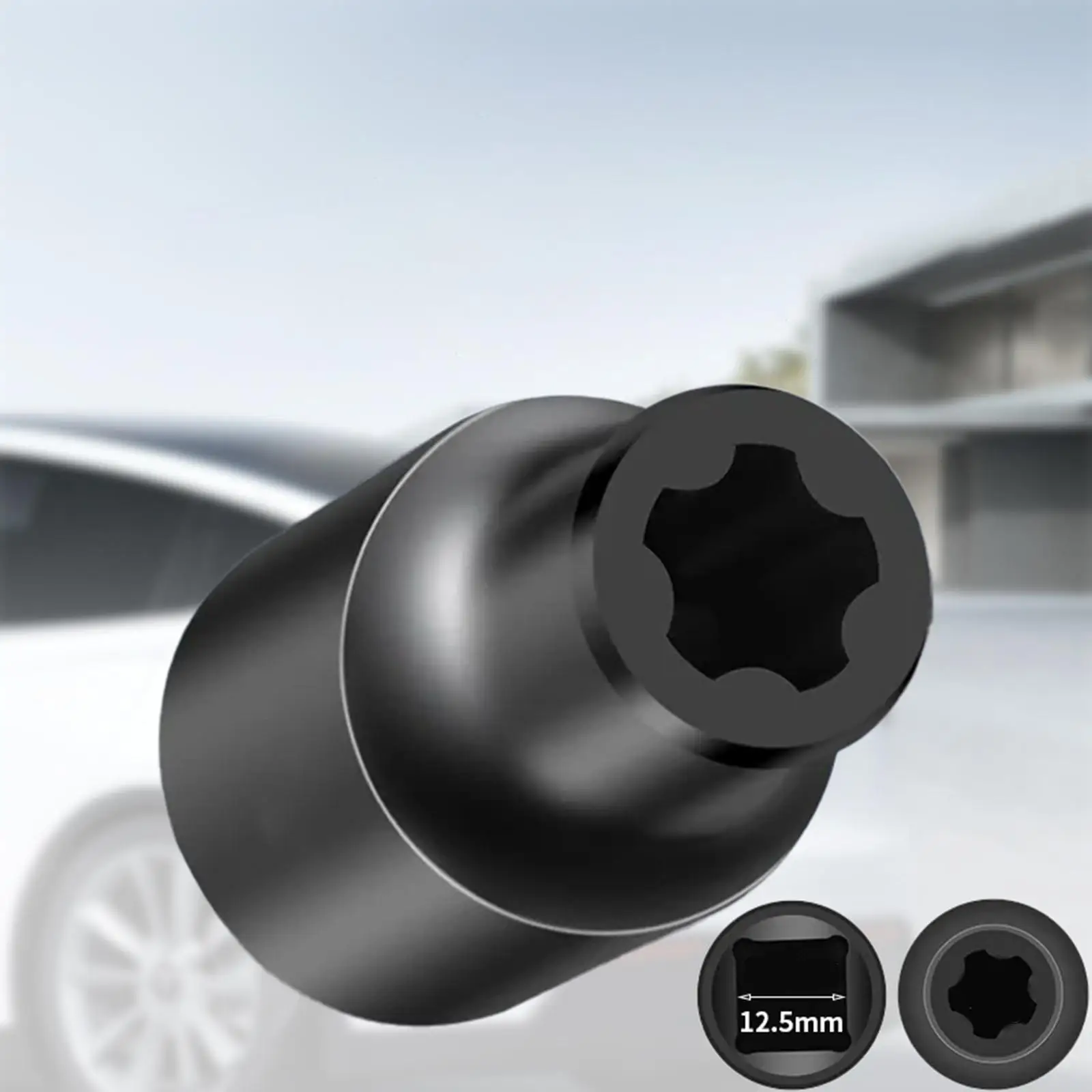 

Battery Cover Screw Socket Tool Spare Parts Accessory EP8.8 Socket External Star Socket Replacement Screw Removal for Tesla