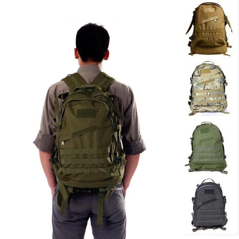 

55L 3D Outdoor Sport Storage Bags Military Tactical Backpacks Climbing Camping Hiking Trekking Travel Organization Accessories