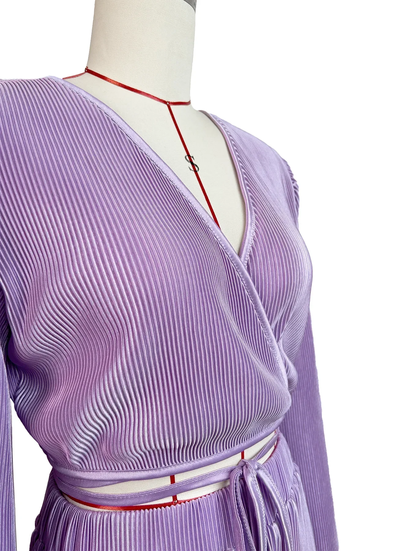 Женский весенне-осенний новый модный повседневный сексуальный плиссированный