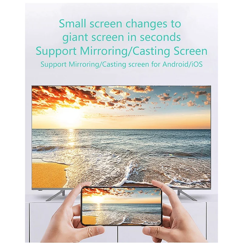 Адаптер для ТВ-приставки E38 Wi-Fi дисплей приемник Miracast Airplay 2 4G беспроводная деталь