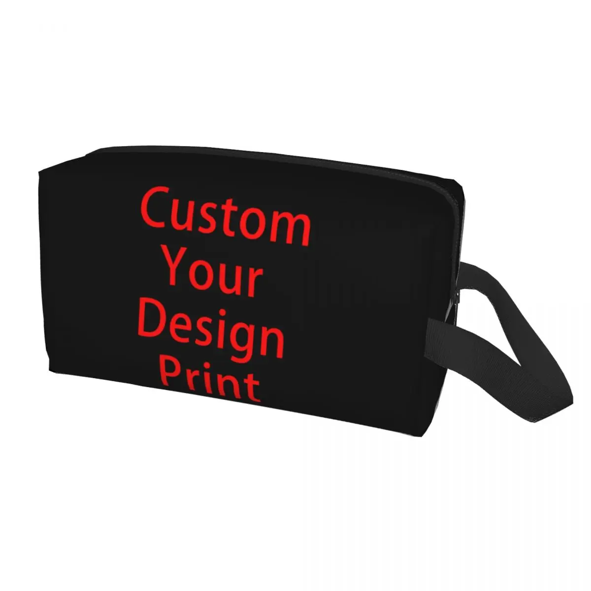 

Travel Custom Your Design Toiletry Bag Cute Customized Logo Printed Makeup Cosmetic Organizer Women Beauty Storage Dopp Kit Case