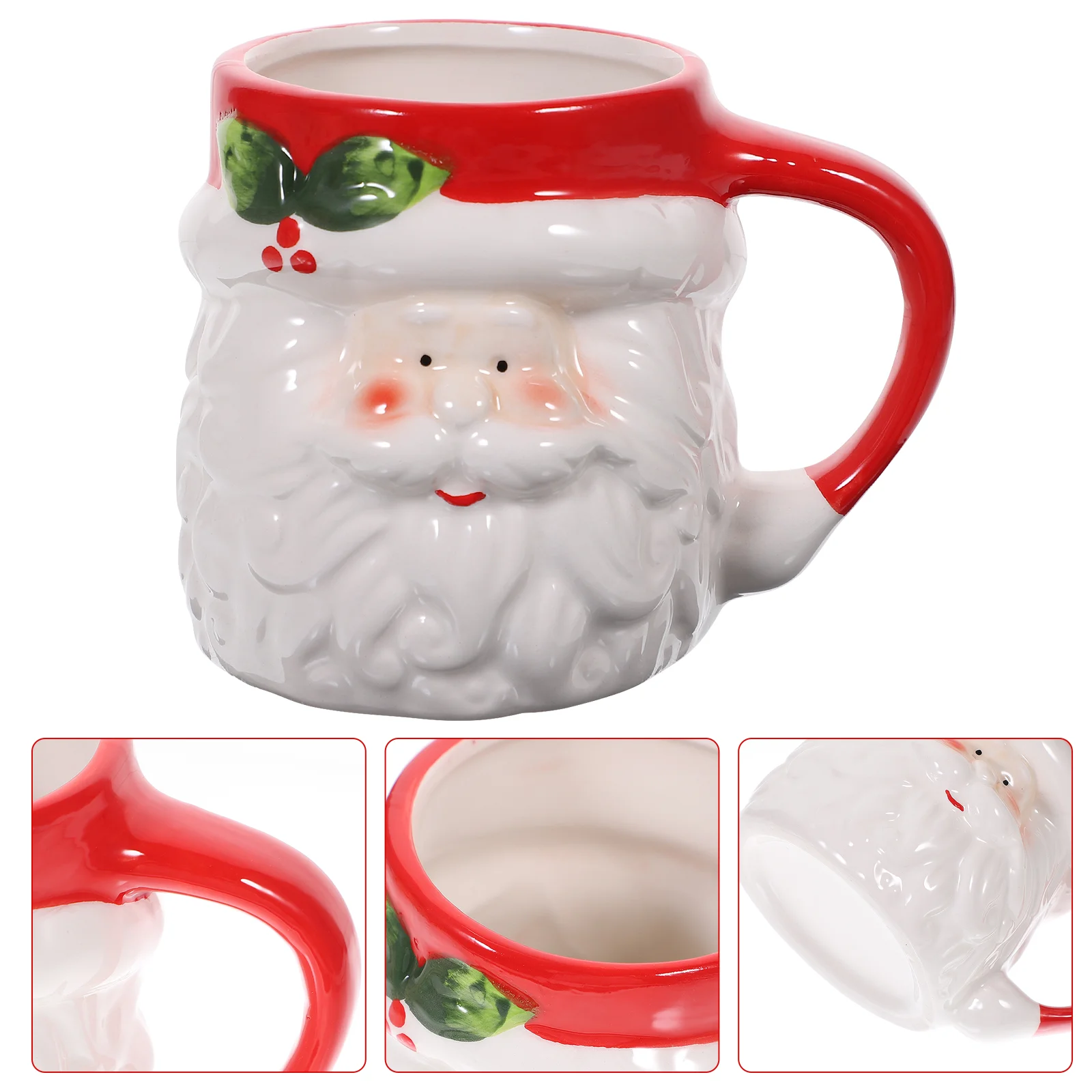 

Mug Christmas Cup Coffeeparty Water Mugs Ceramic Travel Teahomeholiday Drinking Supplies Office Holder Pen Ceramics Tumbler
