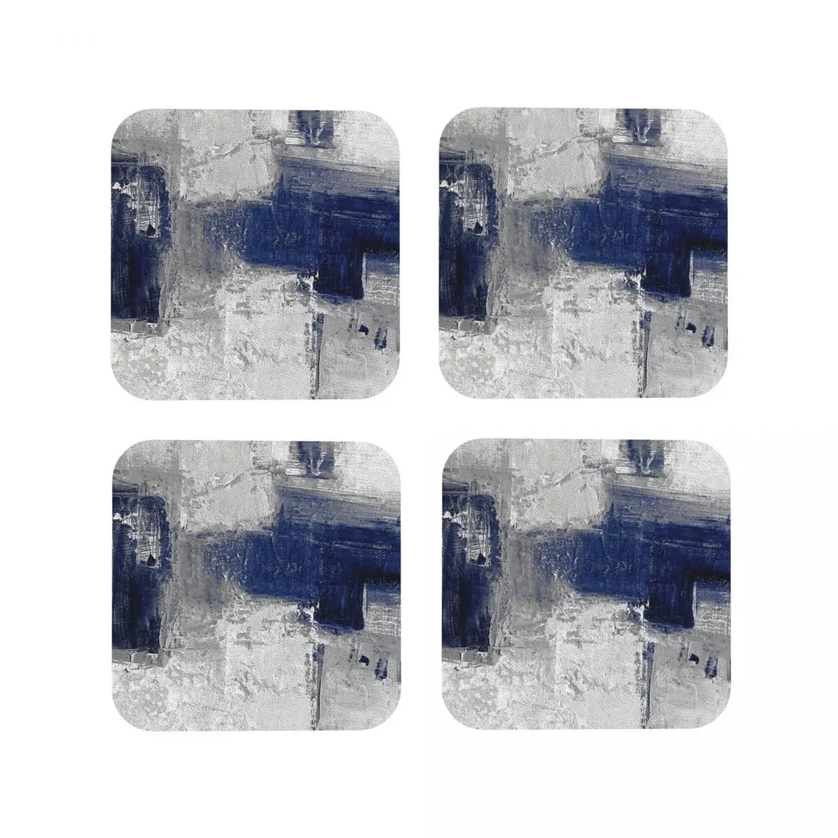 

Сине-серые абстрактные подставки коврик для выпечки Украшение стола и аксессуары коврик для кухни коврик для сушки посуды коврик для кофе