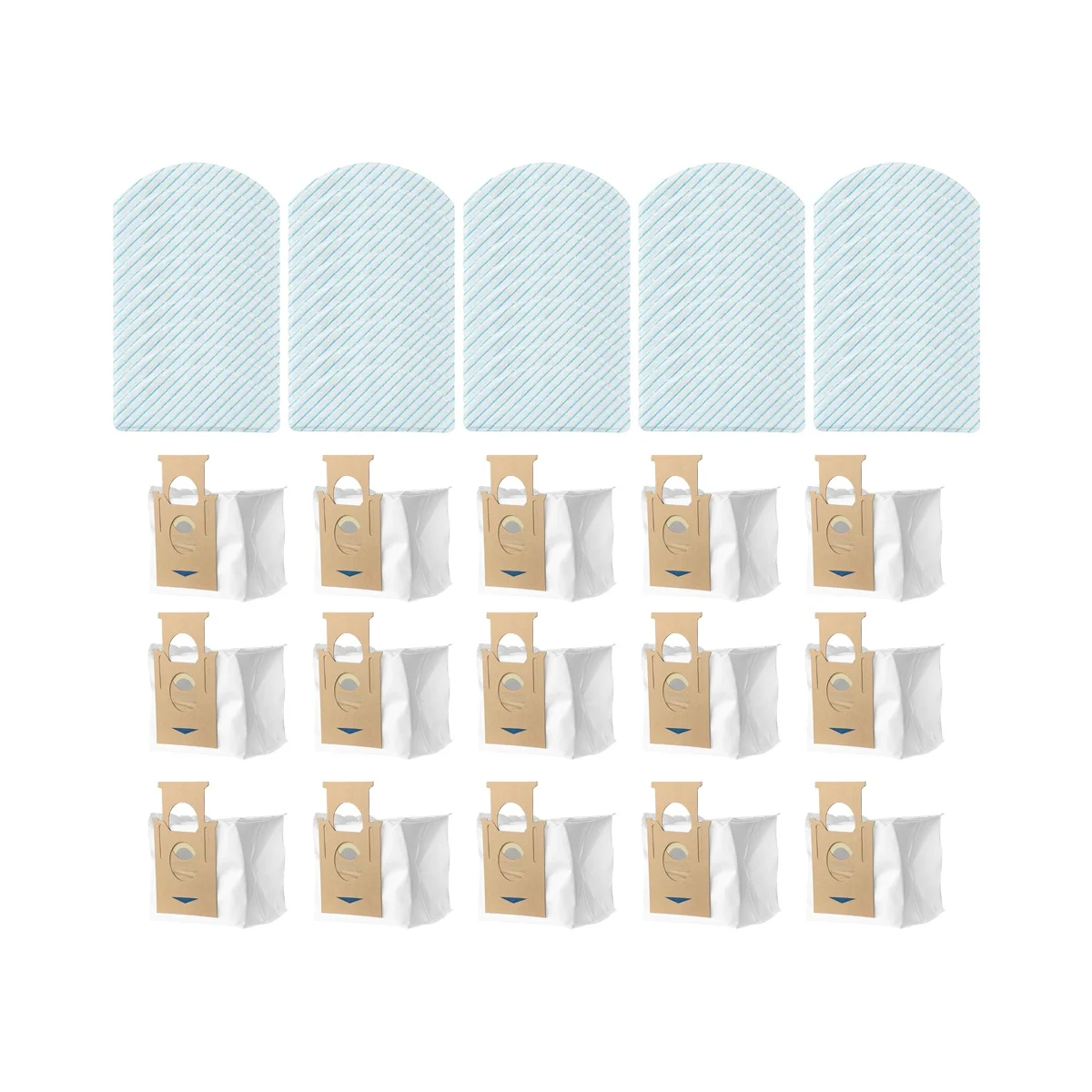 

65 шт., пылесборник для Deebot Ozmo T8 +/ T8 T9 / N8 Pro/ N8 Pro +