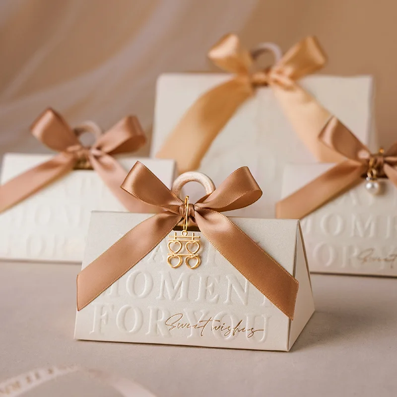 Portable Gift Box Sweet Wishes Happy Wedding Party Decor Bridal Shower