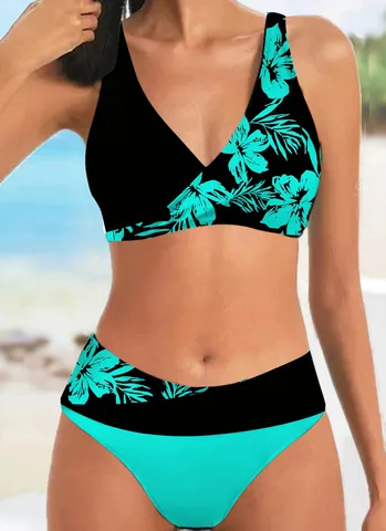2023 New Two Piece Bikini Set Swim Suit Printing Swimwear Female Summer Bathing Suit Female Swimsuit Women Sexy Bikini XS-8XL