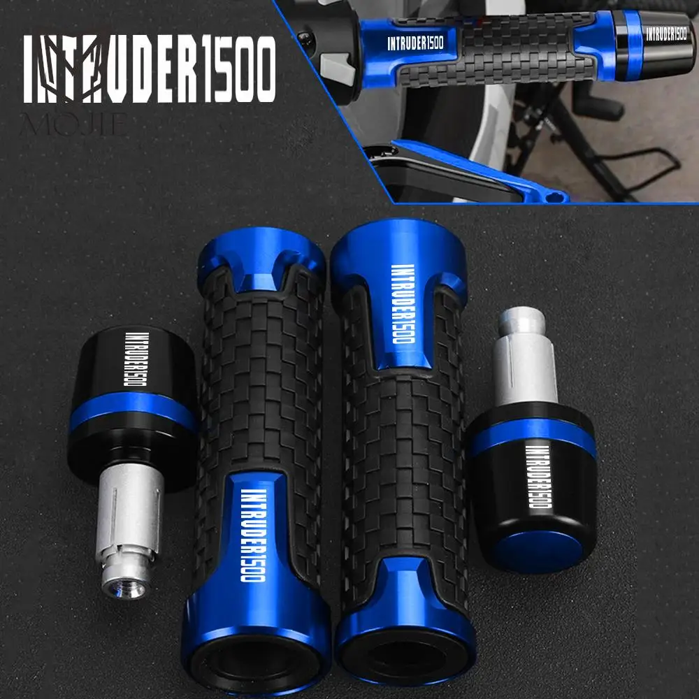 

Motorcycle Hand Bar End Handlebar Steering Counterweight Fists Grips Slider For SUZUKI INTRUDER 1500 1998-2004 2003 2002 2001