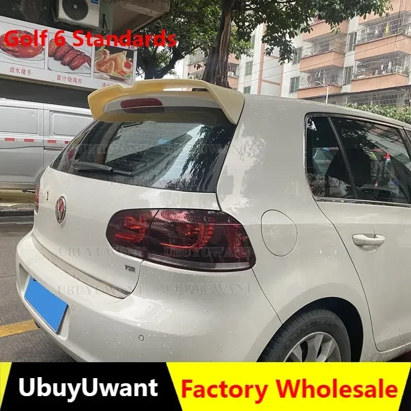 Спойлер для Volkswagen VW Golf 6 MK6 TDI GTI 2010 2011 2012 2013 спойлер на крышу заднего окна задний