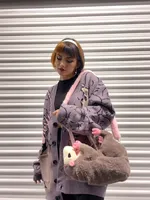 Кардиган с опоссумом#2