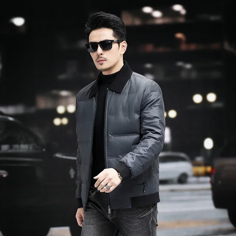 

New Men's Down Jacket For Autumn/Winter 2023 Top Quality Designer Clothes Luxury Fashion 90 Duck Down Casual Down Jacket