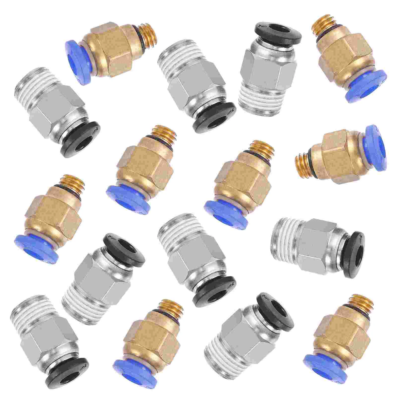 

16pcs 3D Printer Parts Pneumatic Connector Pneumatic Joint Push to Connect
