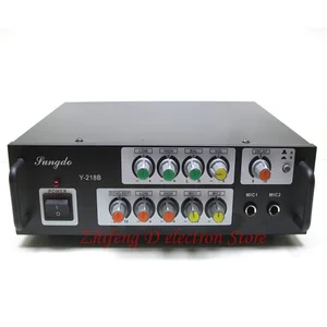300W+300W home audio HiFi amplifier, karaoke amplifier, computer desktop reverberation amplifier, reverberation time: 200mt-50mt