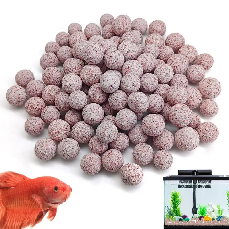 

Fish Tank Bio Balls Filter Media Aquarium Ceramic Bio Filter Media Sphere For Freshwater Aquarium & Marine Fish Tank Accessories