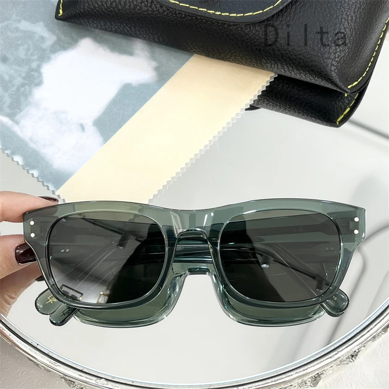 Овальные Солнцезащитные очки для мужчин и женщин в стиле ретро