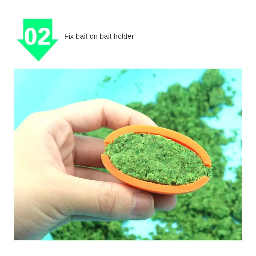 2 шт. линейная кормушка для ловли карпа набор форм быстроразъемная рыбалки клетка