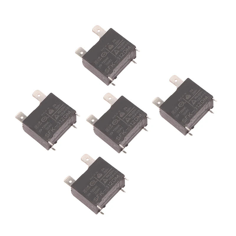1/5 шт. SFK-112DM-12VDC 20A 250VAC 4 контакта водонагреватель микроволновая печь реле