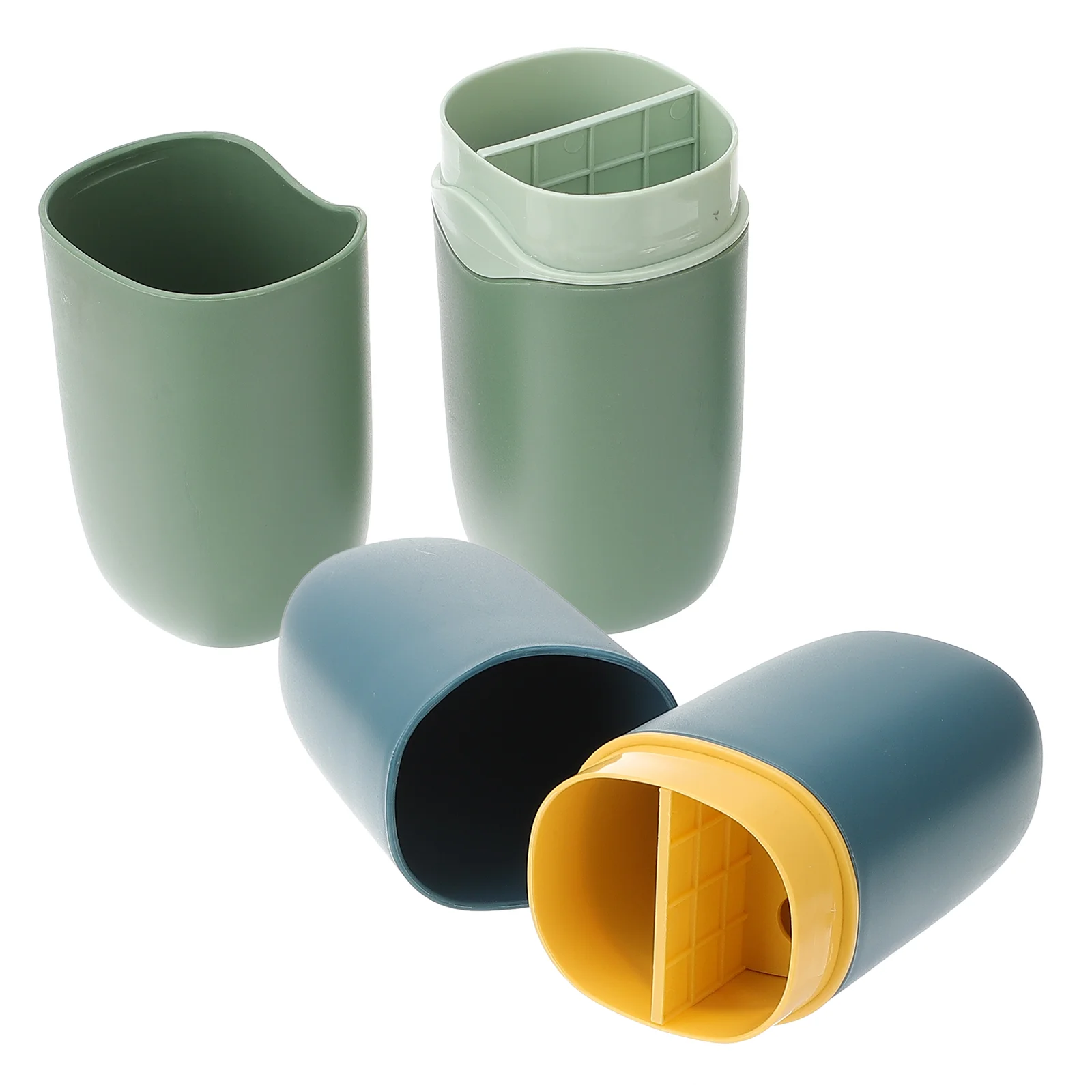

Holder Toothpaste Cup Case Camping Box Carrying Toothbrushes Cover Protector Gargle Wash Storage Washable Carrier