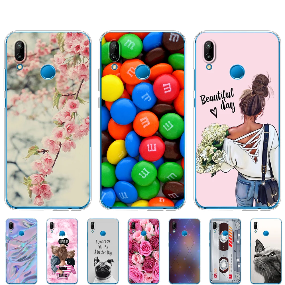 

silicon cases for huawei Nova 3 3i 3e phone case soft TPU cover for Nova3 nova3i INE-LX2 INE-LX9 funda Back cover Coque bumper