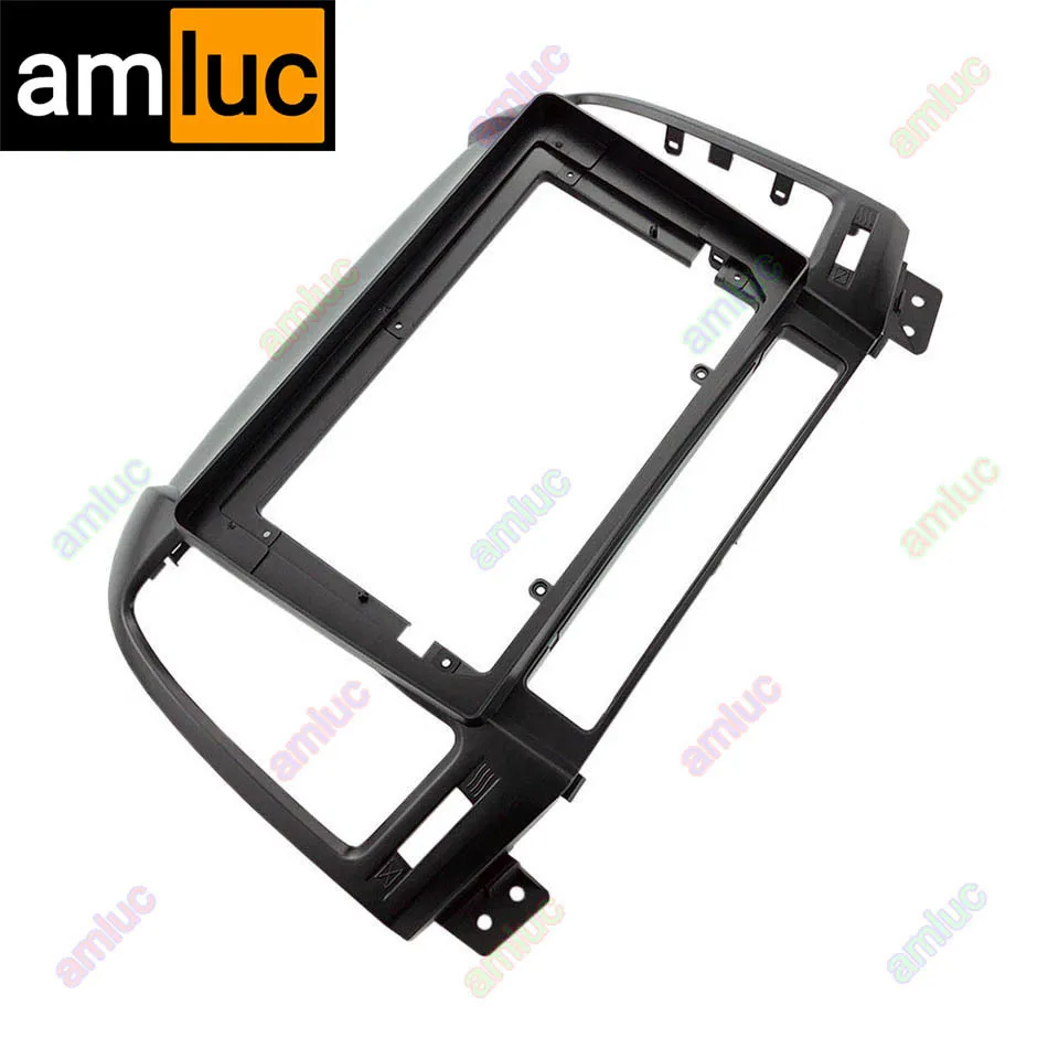 Установочный набор для монтажа автомагнитолы 2 Din 9 дюймов на панель приборов для HYUNDAI Santa Fe IX45 2006~2012 из пластика с рамкой и кабелем.