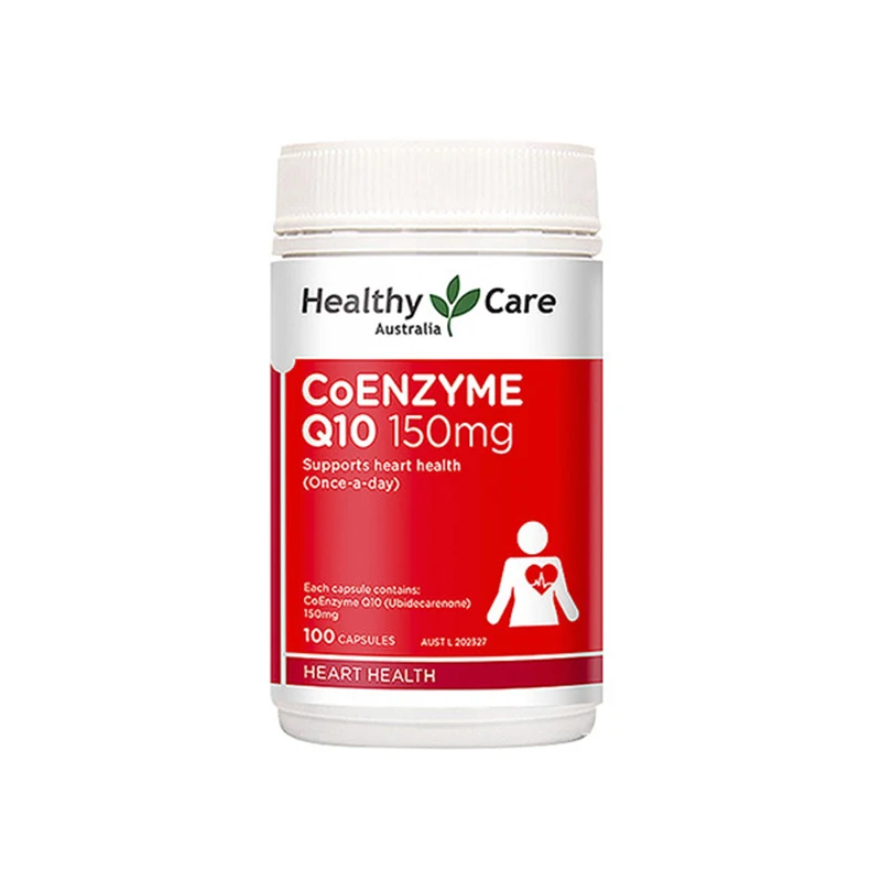 

1 bottle 100 pills coenzyme Q10 middle-aged and elderly health care products coq10 heart care soft capsules