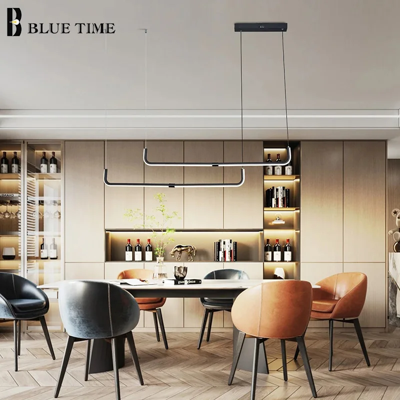 Светодиодная Подвесная лампа для дома современный комнатный светильник