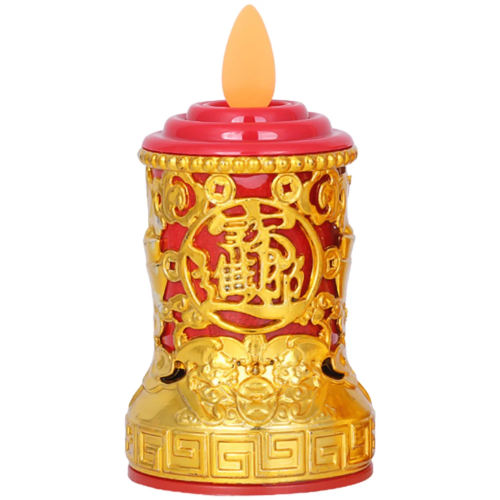 

Electric Altar Light Votive Flickering Decorations Tabletop Table Wedding Advent Led Artificial Holder Up Lamp Outdoor Window