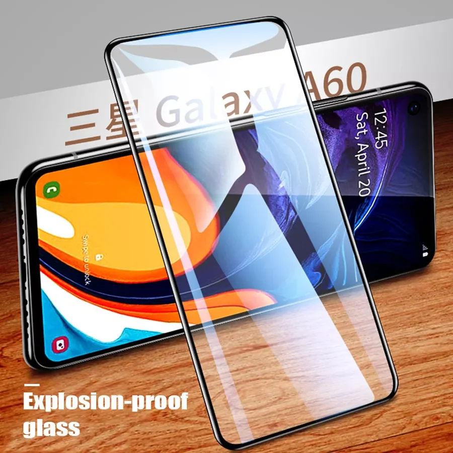 Screen Protector On Galaxy A70S A50S A40 A30S A20 A10 A01 A02 Tempered Glass On A71 A51 A42 5G A41 A31 A21S A12 A11