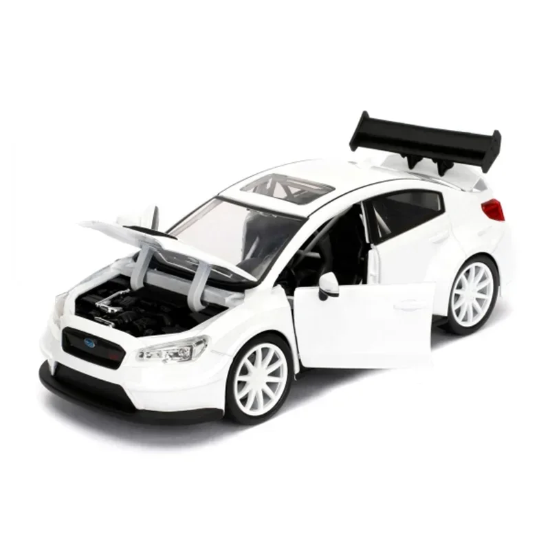 1:24 Литая игрушечная машинка Subaru WRX STI Mr. Little Nobody's 2015 металлические горячие