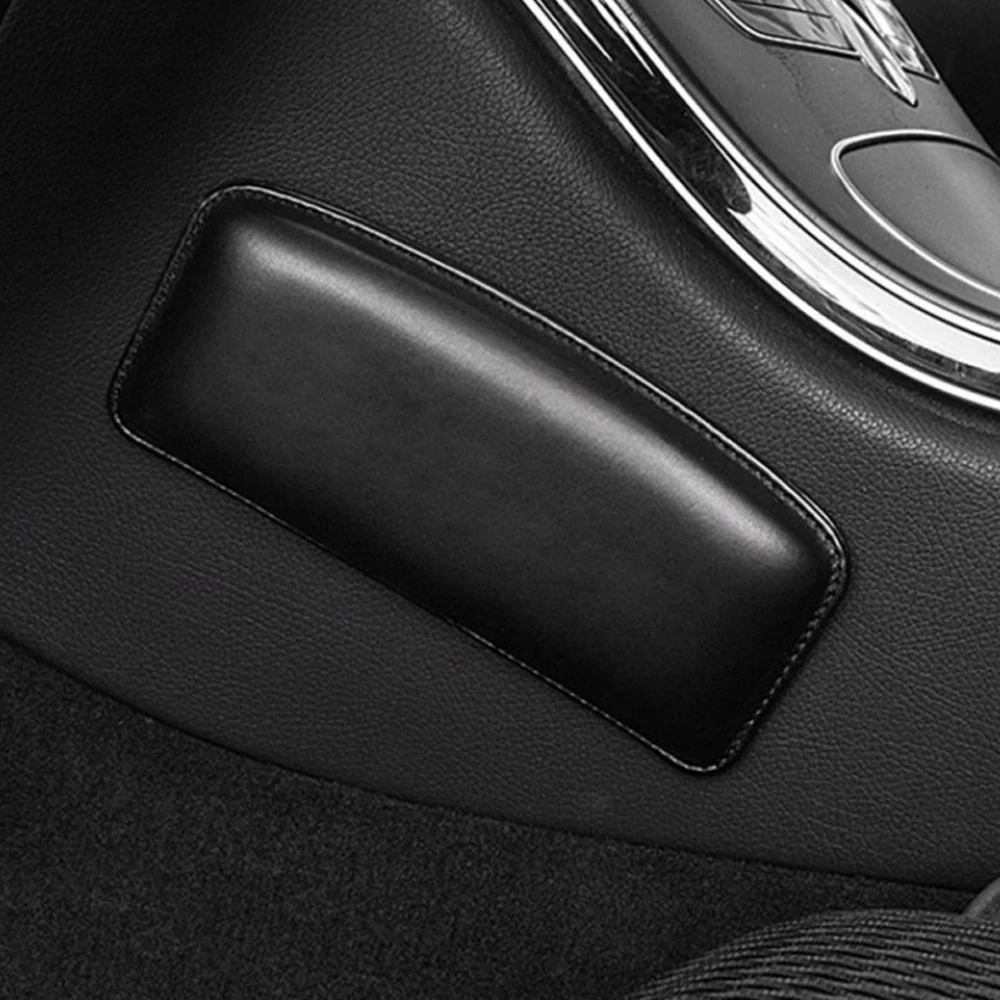 

1PCS Car Console Knee Legging Cushion Soft Pad Door Armrest Leather Protective Support Pad with Self-Adhesive Pad for Most Cars