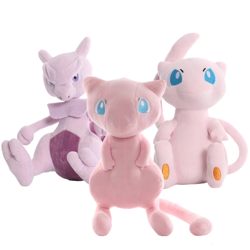 

20-22cm Pokemon Mewtwo Plush Doll Toys Mew Soft Stuffed Animals Plush Dolls Gifts for Kids Children Birthday Gifts