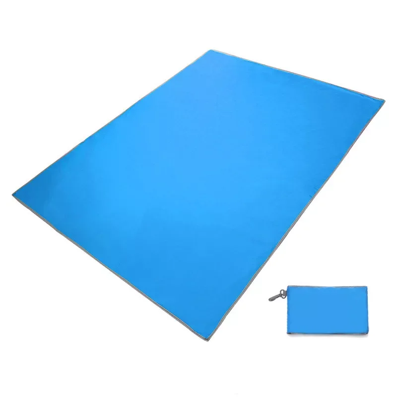 

Accessories 140x200cm Waterproof Beach Mat Portable Picnic Camping Tent Mat Ultralight Sandproof Pocket Beach Blanket