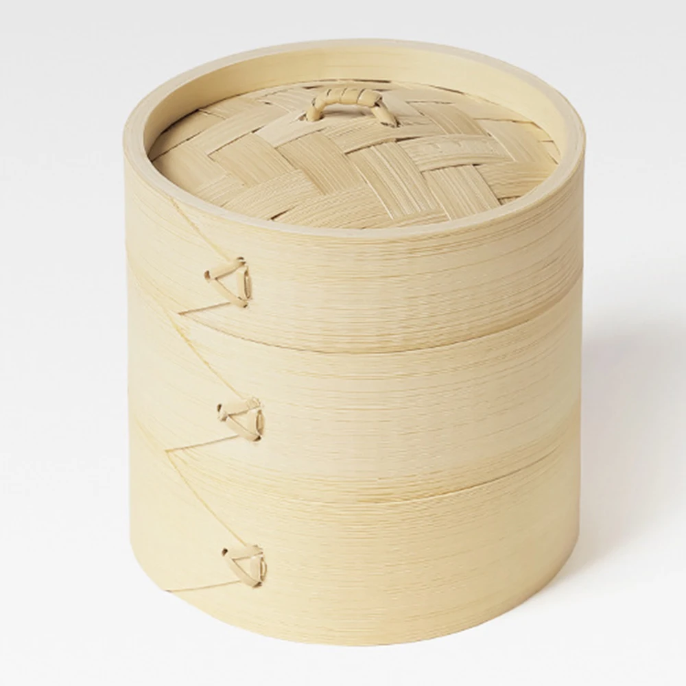 Пароварка бамбуковая для пельменей Дим сум и Бао булочка