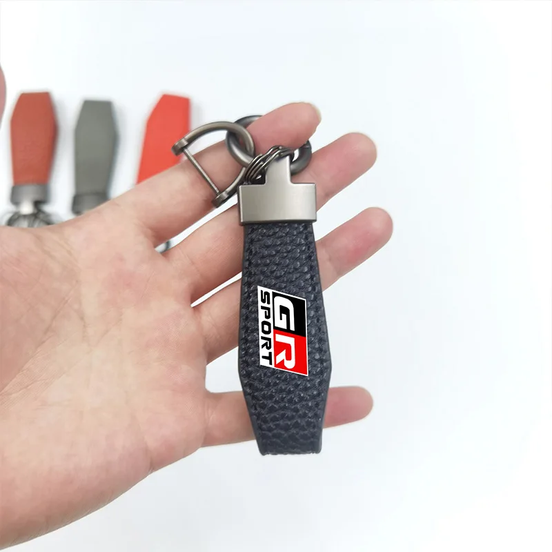 Автомобильный брелок для ключей из металла Toyota GR Sport Gazoo Racing Yaris 86 Corolla Hilux Supra C-HR