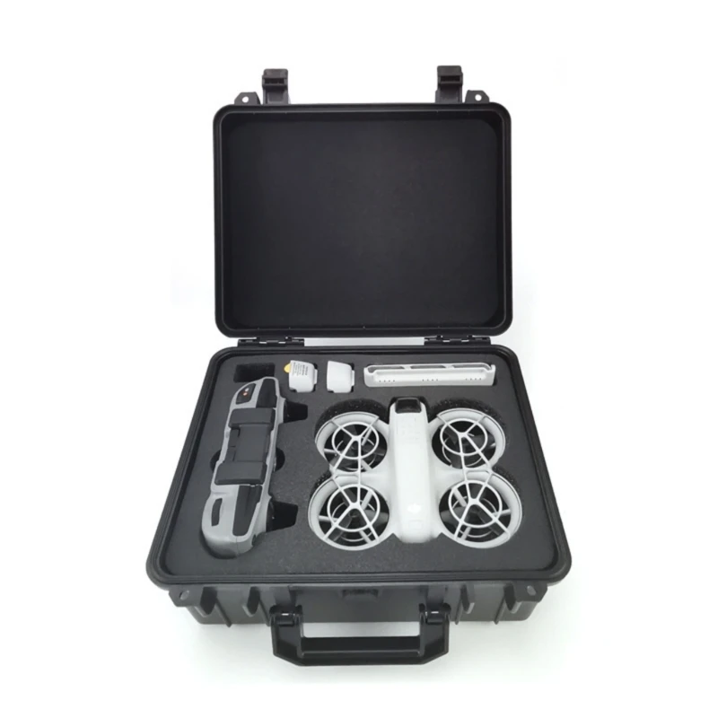 Портативная защитная коробка для дронов с пенопластовой внутренней частью водо-