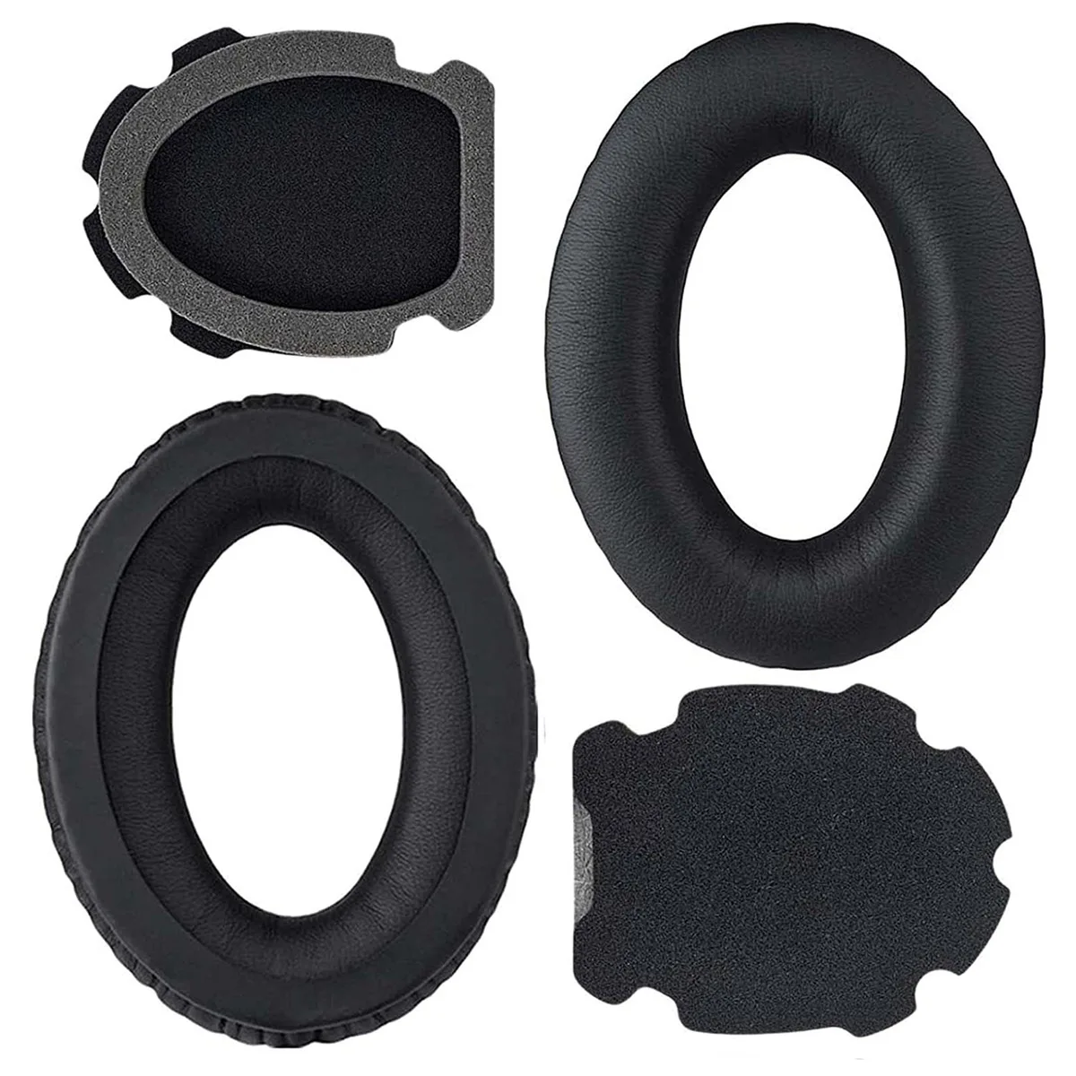 

2Pcs Replacement Ear Pads Cushions Kit Parts Muffs for Bo-Se A20 / A10 Aviation Headset