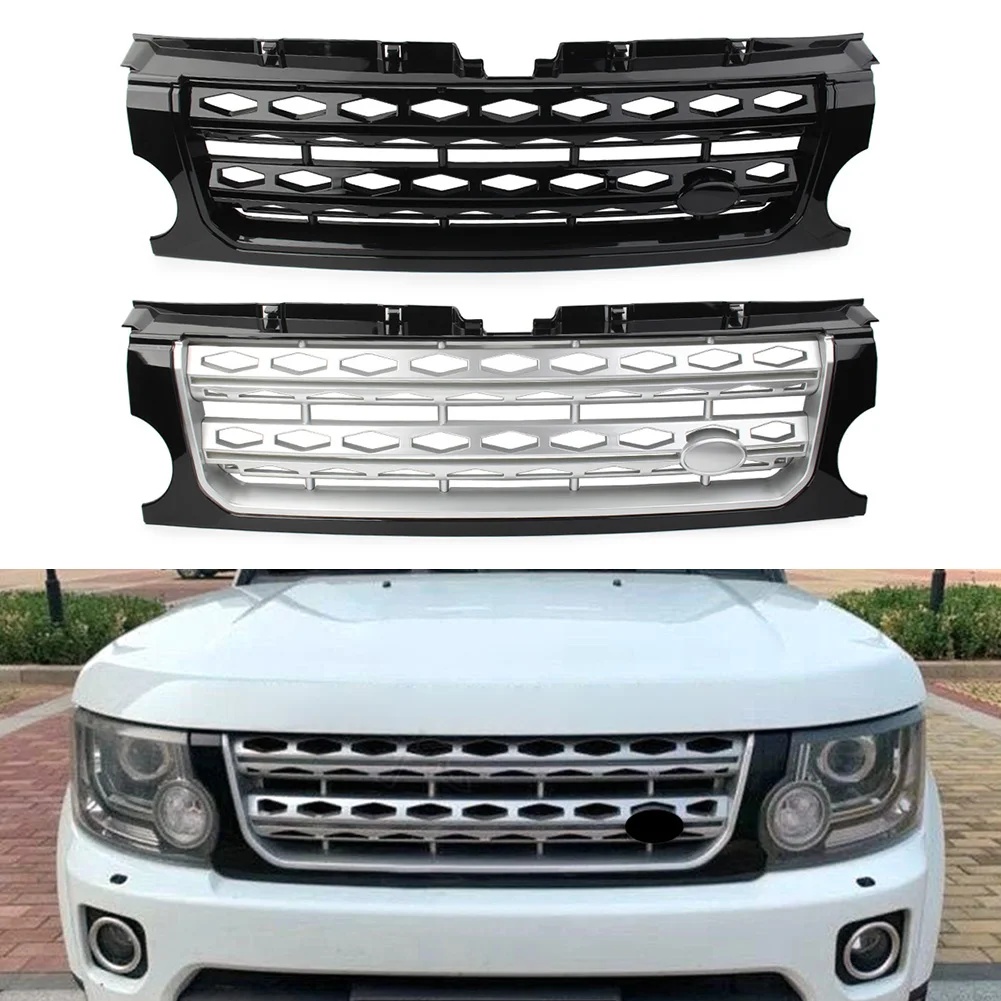 

Car ABS Front Grille Bumper Mesh Grill For Land Rover Discovery III LR3 2005 2006 2007 2008 2009 L319