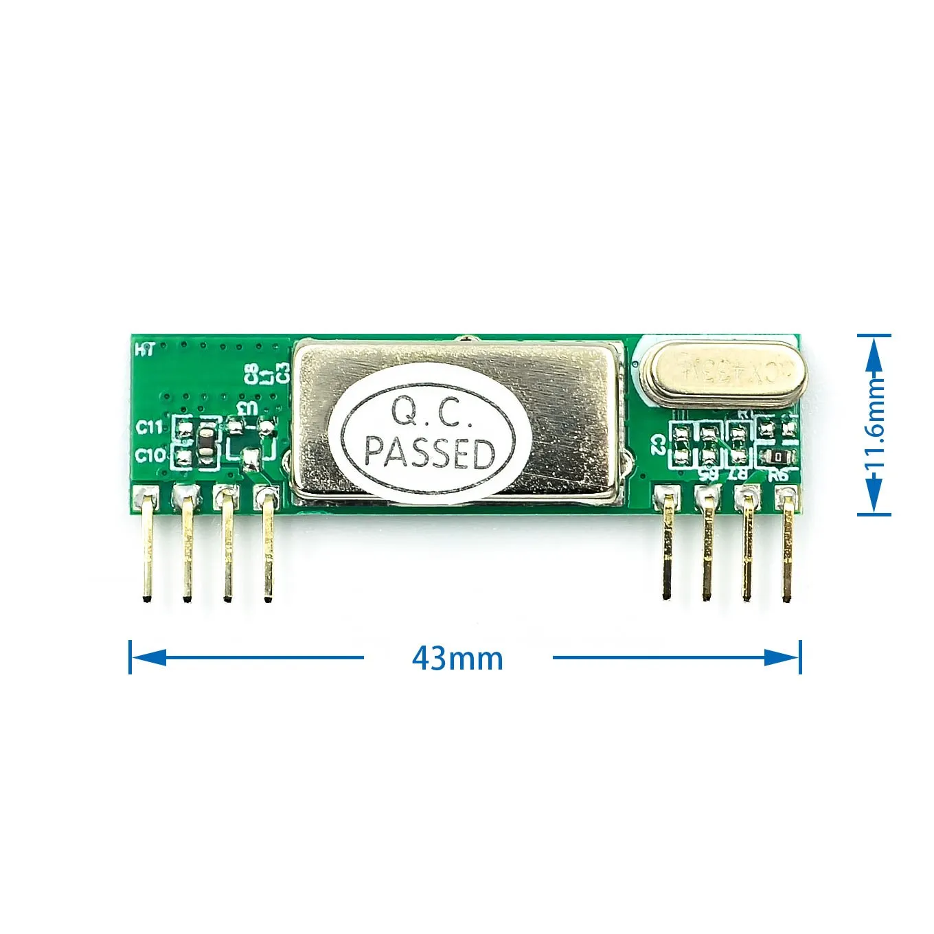 Фото Супергетеродинный модуль беспроводного приемника RXB6 433 МГц ARM/AVR №1
