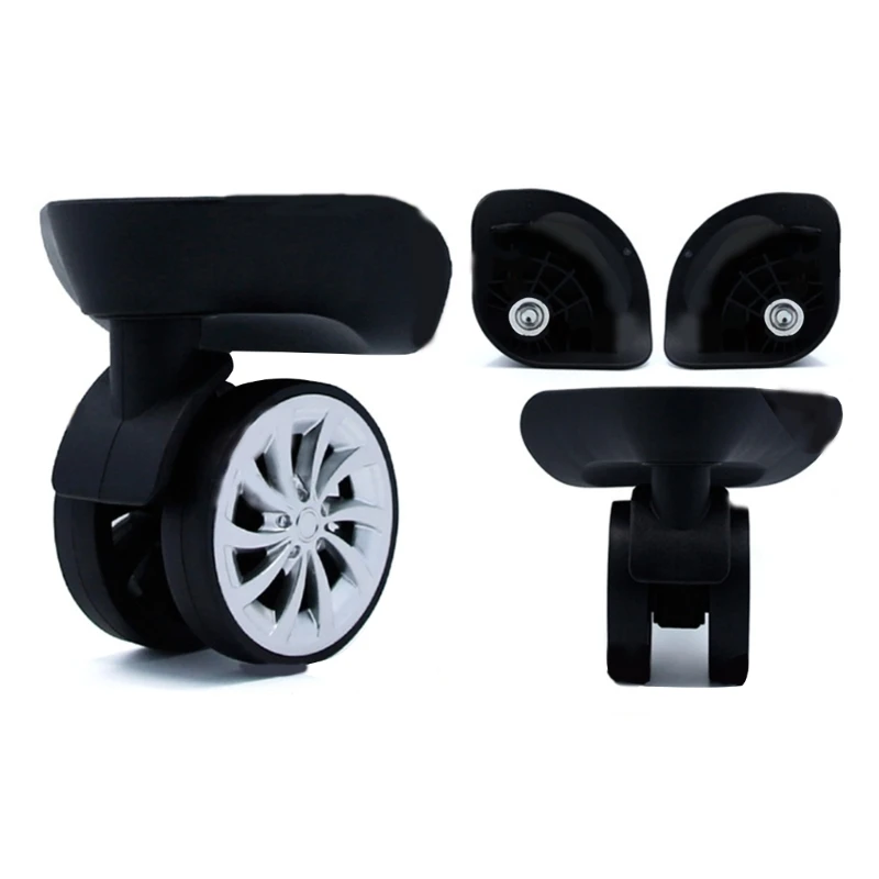 

2 пары, набор для ремонта чемоданов 55x12 мм 360 °