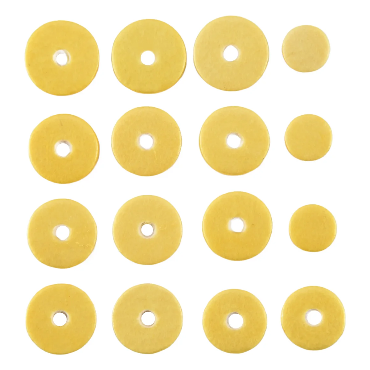 16 шт. сменные кожаные подушечки для флейты прочный изысканный духовой инструмент