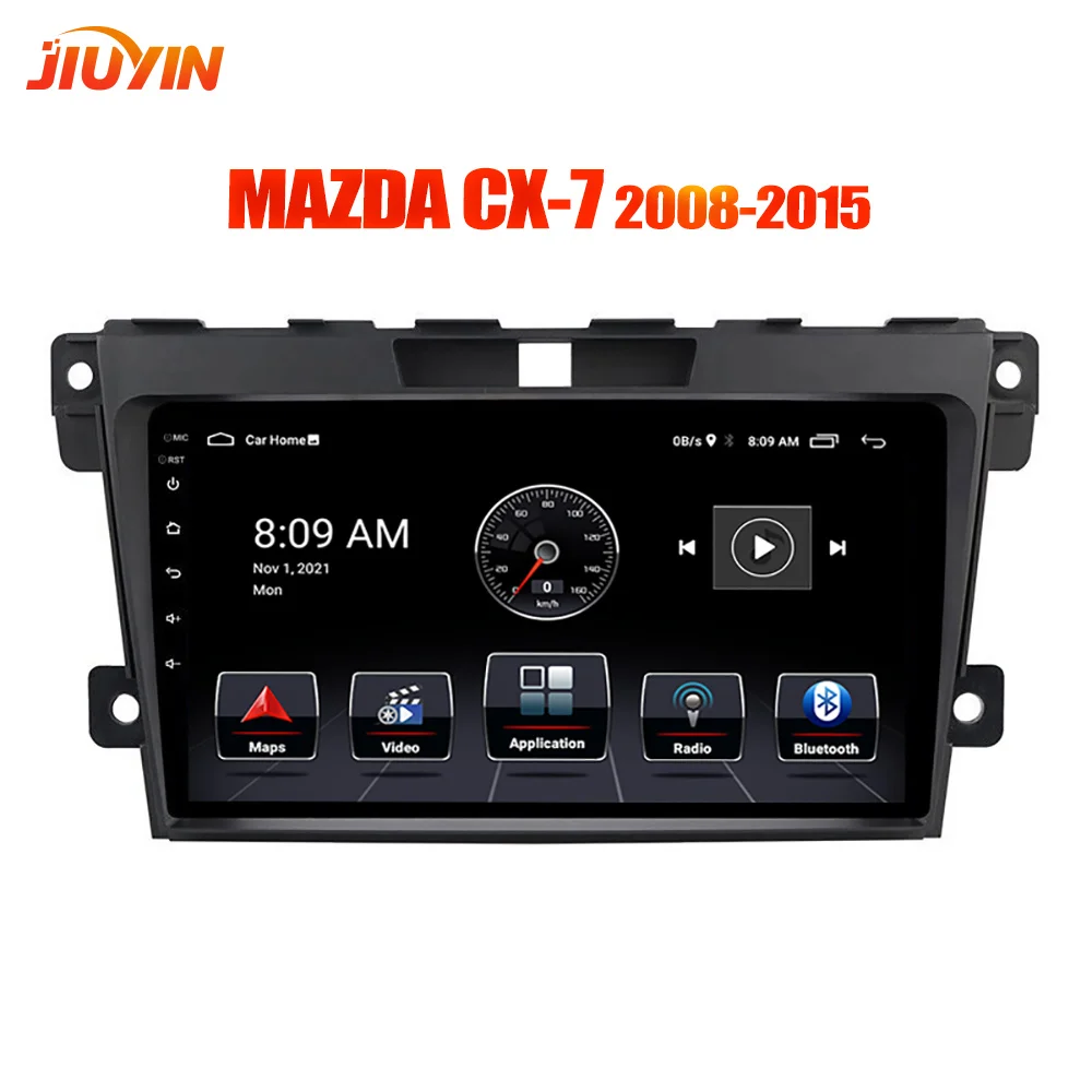 

For Mazda CX-7 CX7 2008-2015 Android 10 Car Radio Stereo Multimedia Video Player Bluetooth WIFI Audio GPS Navigation No 2din DVD