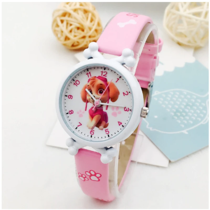 

Paw Patrol Cartoon Figure Watch Cute Skye Chase Marshall Everest Children's Electronic Digital Waterproof Watches Kids Toy Gifts