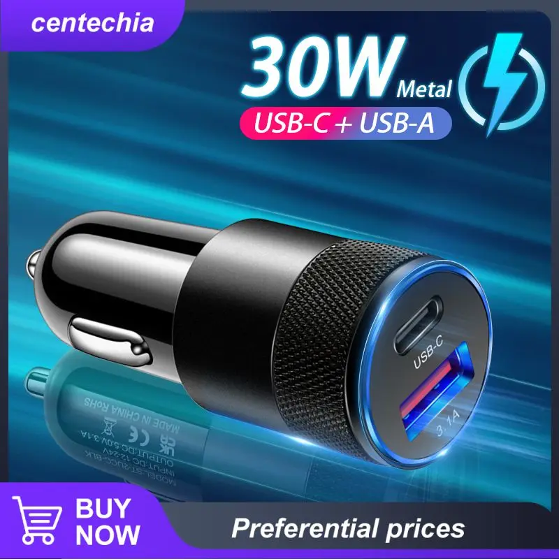 

Практичное автомобильное зарядное устройство из алюминиевого сплава для прикуривателя, универсальное автомобильное зарядное устройство, адаптер, автомобильные аксессуары для телефона