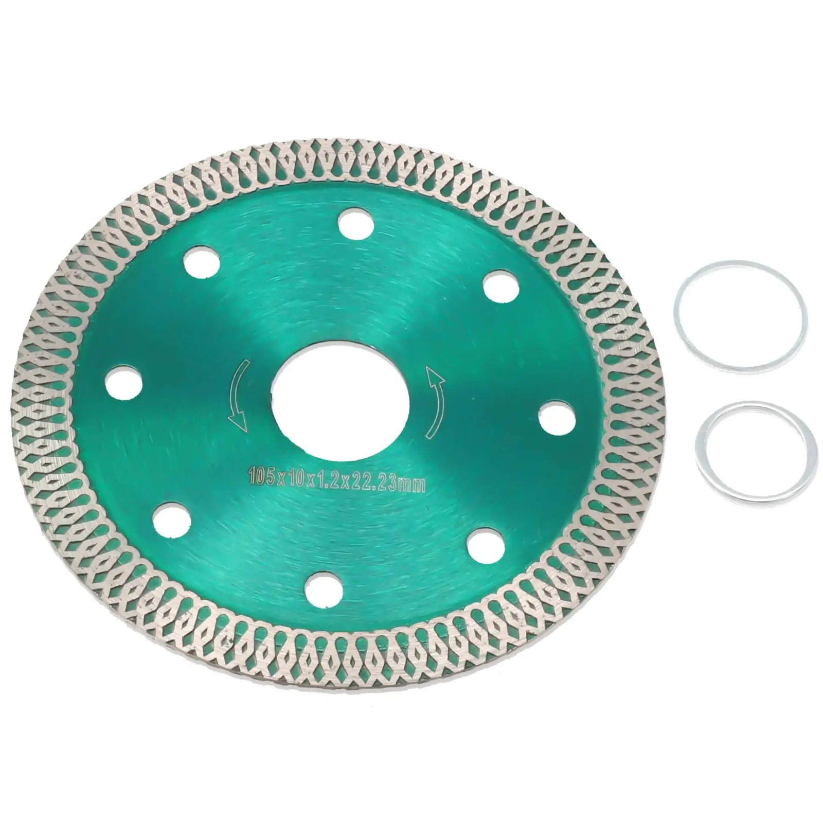 

Change Diameter Ring Diamond Saw Blade 115mm 125mm 22.23mm Core Thick Ness Inner Diameter 1.3mm Hard Material Without Cracking